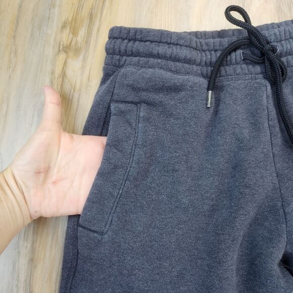 💜Puma Dark Gray Drawstring Sweatpants Small - Picture 6 of 8